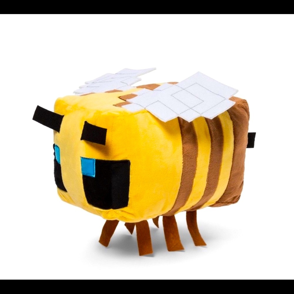 Minecraft Bee Plush Buddy Pillow 12”NWT